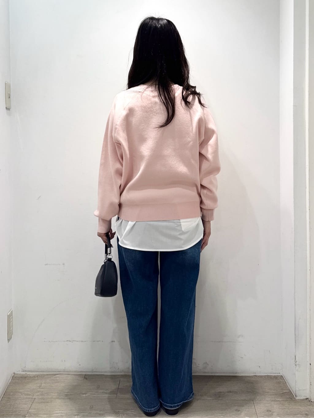 yuicciさんの「OPAQUE.CLIP｜スウェットライクニット【洗濯機OK】」を使ったコーディネート