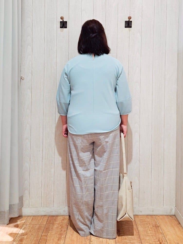 kotomiさんの「SHOO･LA･RUE｜【NEW/22.5㎝-24.5㎝】洗えてサラサラ ニットパンプス」を使ったコーディネート