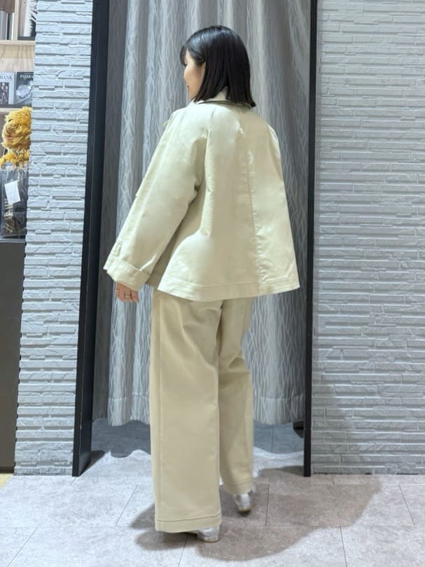 chさんの「THE SHOP TK｜大人かっこいい 軽やかデニム＆チノブルゾン」を使ったコーディネート