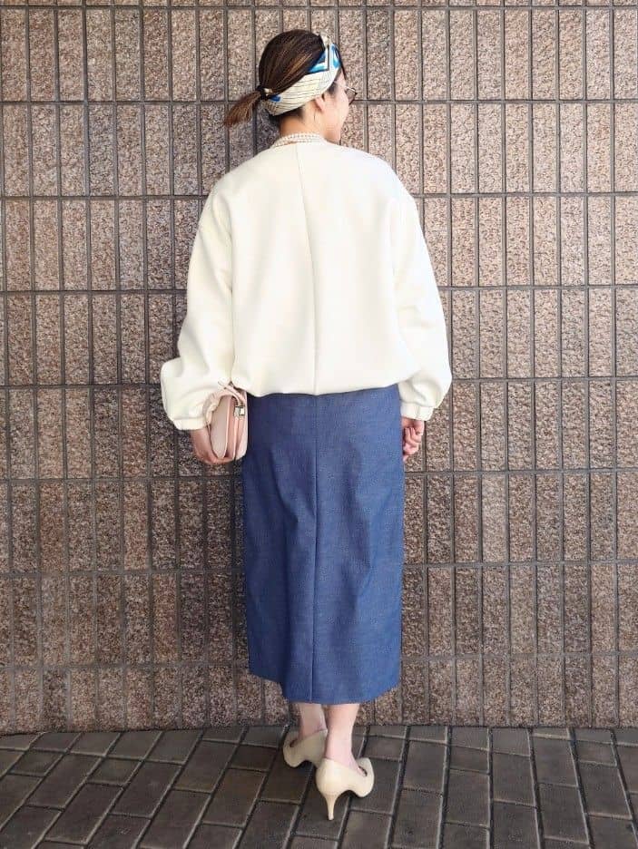 MUTSUKOさんの「UNTITLED｜◆【春アウター/ゆったり】ダンボールジップブルゾン」を使ったコーディネート