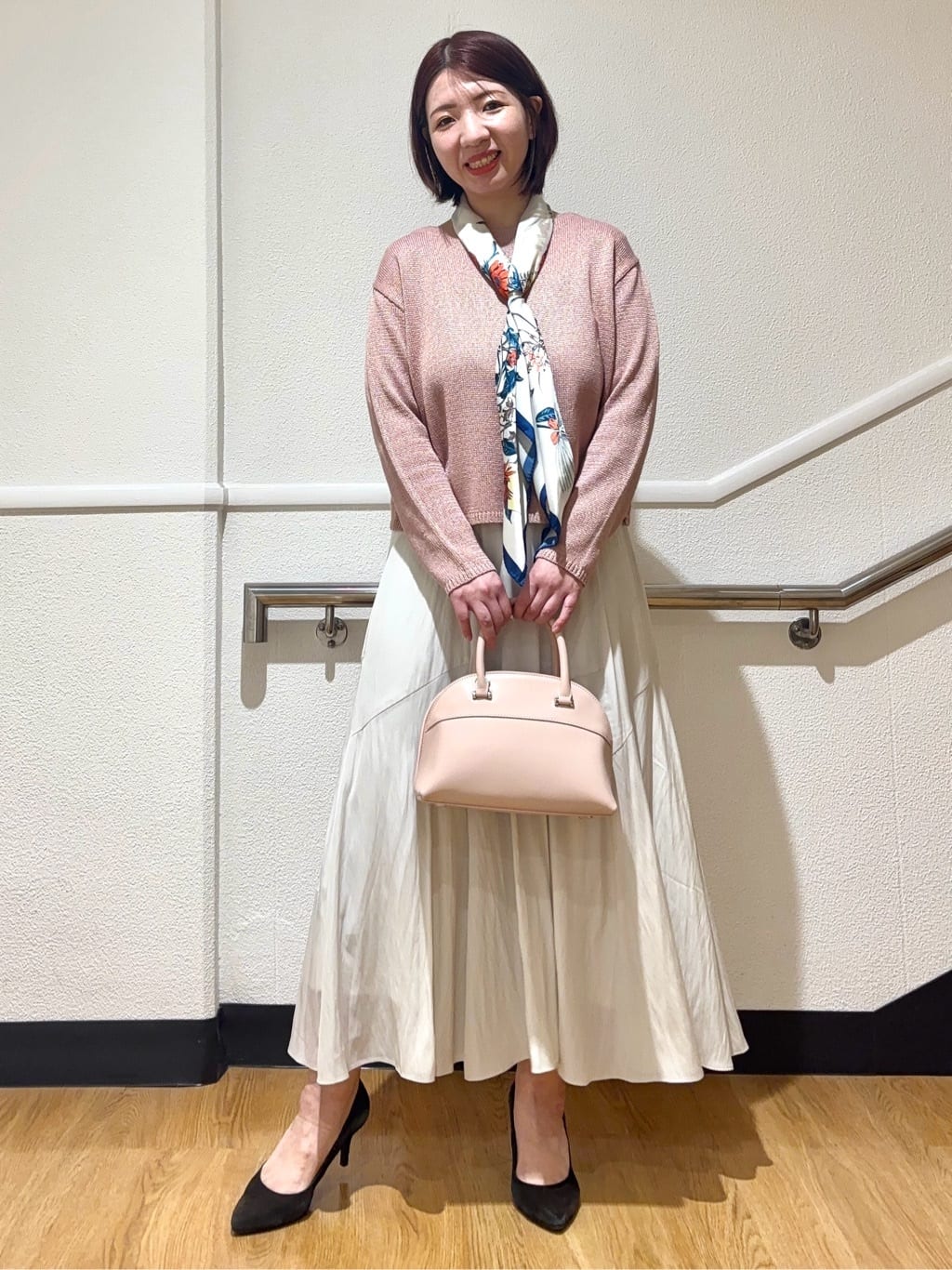 MIKIKOさんの「UNTITLED｜【定番人気/はっ水/洗える】タスランショートトレンチコート」を使ったコーディネート