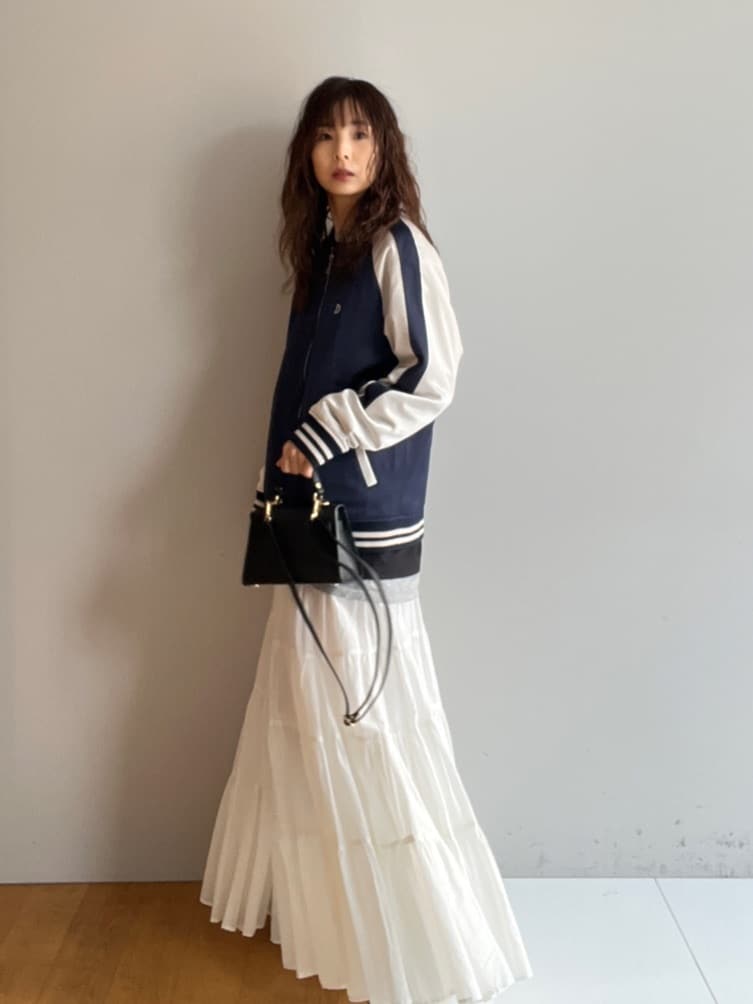 misaさんの「DRESSTERIOR｜【MonoMax4月号掲載】ピストルラビット スカジャン」を使ったコーディネート