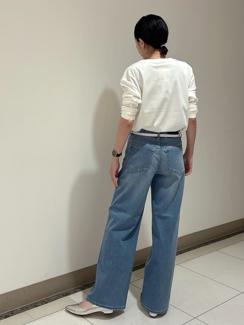環さんの「UNTITLED｜【コットン100/洗える】フォトロングTシャツ」を使ったコーディネート