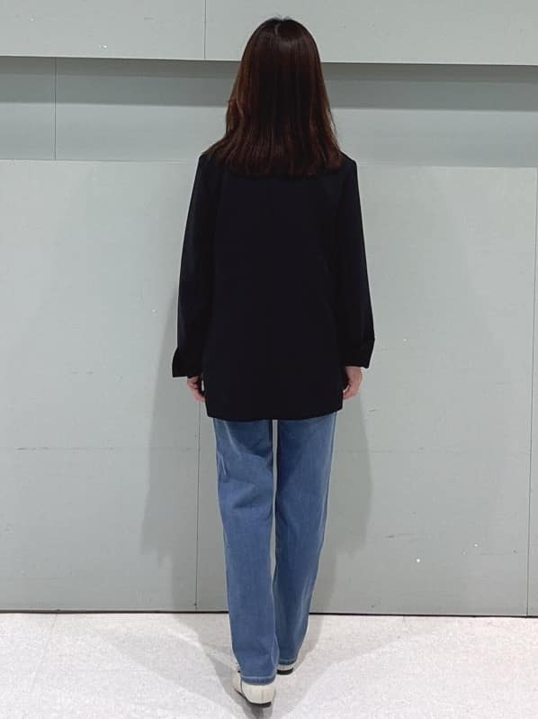 makiさんの「UNTITLED｜◆【洗える/ストレッチ性】ダブルブレストジャケット」を使ったコーディネート
