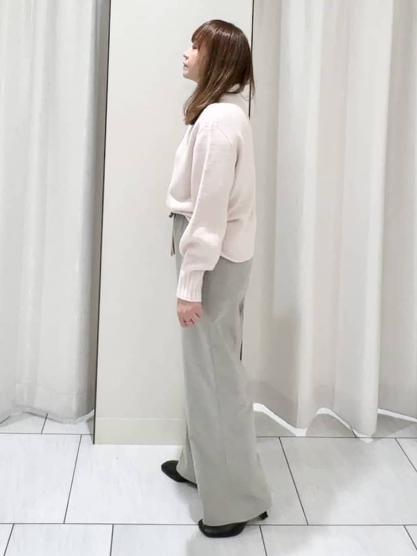 ʏᴜᴋɪᴋᴏさんの「UNTITLED｜【洗える】スポンディッシュ ボトルネックニット」を使ったコーディネート