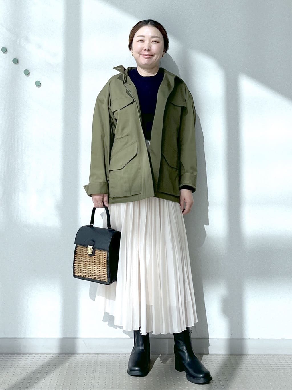 Soeさんの「DRESSTERIOR｜◆【ウォッシャブル】コットンフルニードルニット」を使ったコーディネート