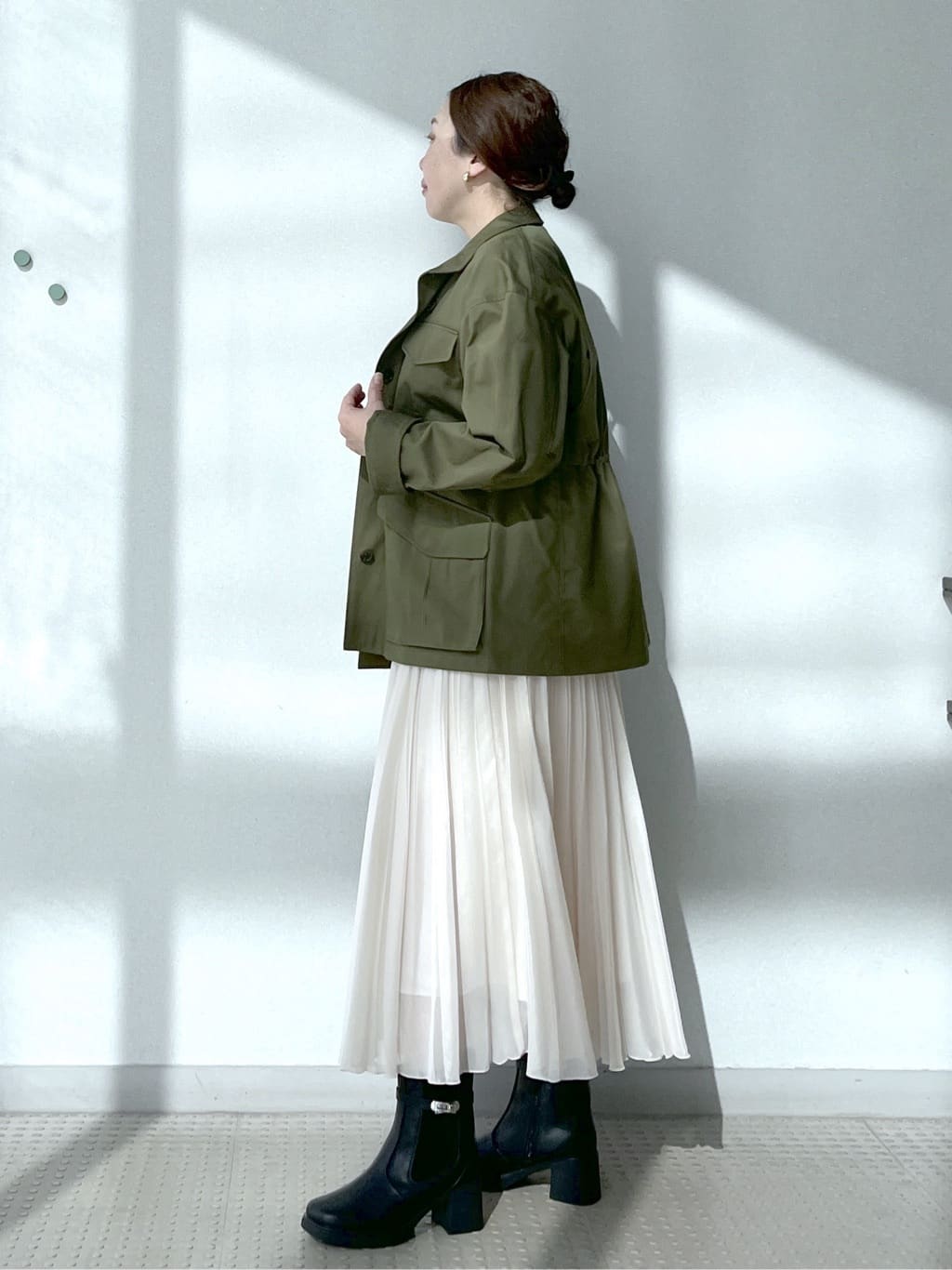 Soeさんの「DRESSTERIOR｜◆【ウォッシャブル】コットンフルニードルニット」を使ったコーディネート