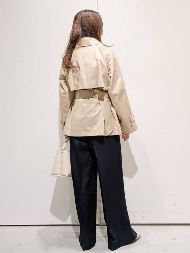 machiさんの「OPAQUE.CLIP｜レイヤード風クルーネックリブニット【洗濯機OK】」を使ったコーディネート