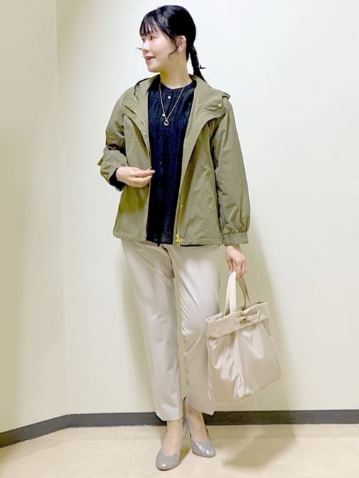  beni_gingerさんの「Reflect｜【花粉バリア】マウンテンパーカー」を使ったコーディネート