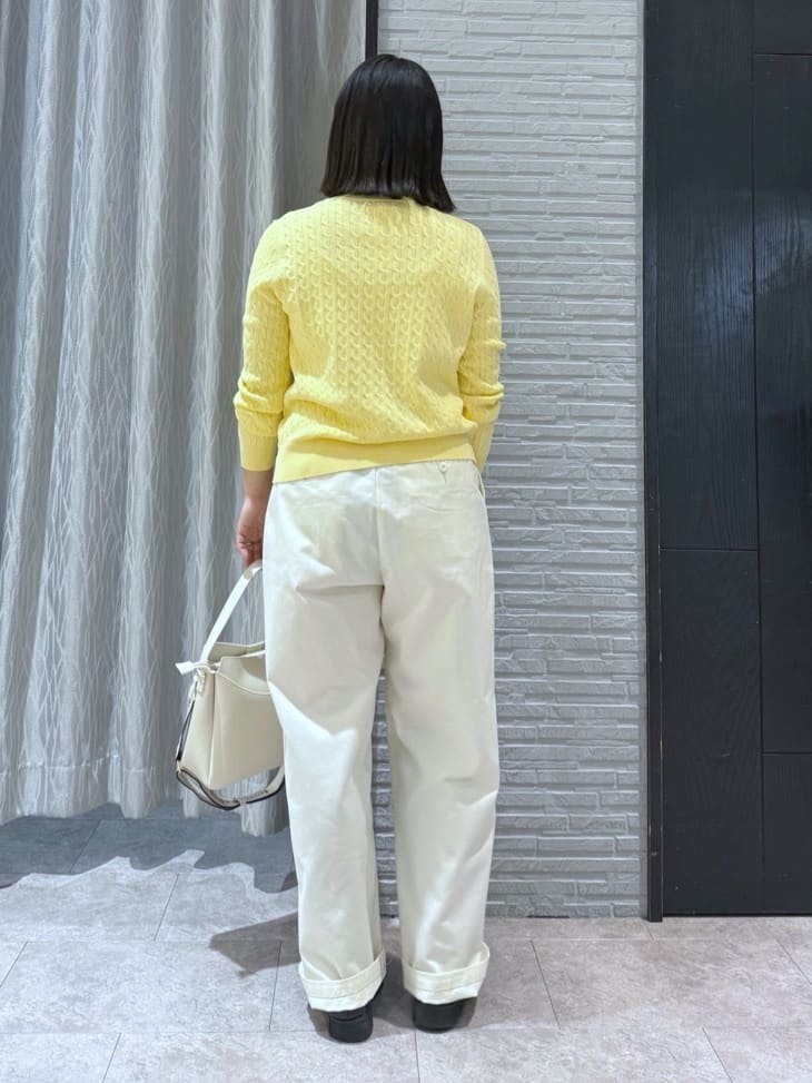 chさんの「THE SHOP TK｜【POLO BCS 別注】ケーブルカーディガン」を使ったコーディネート