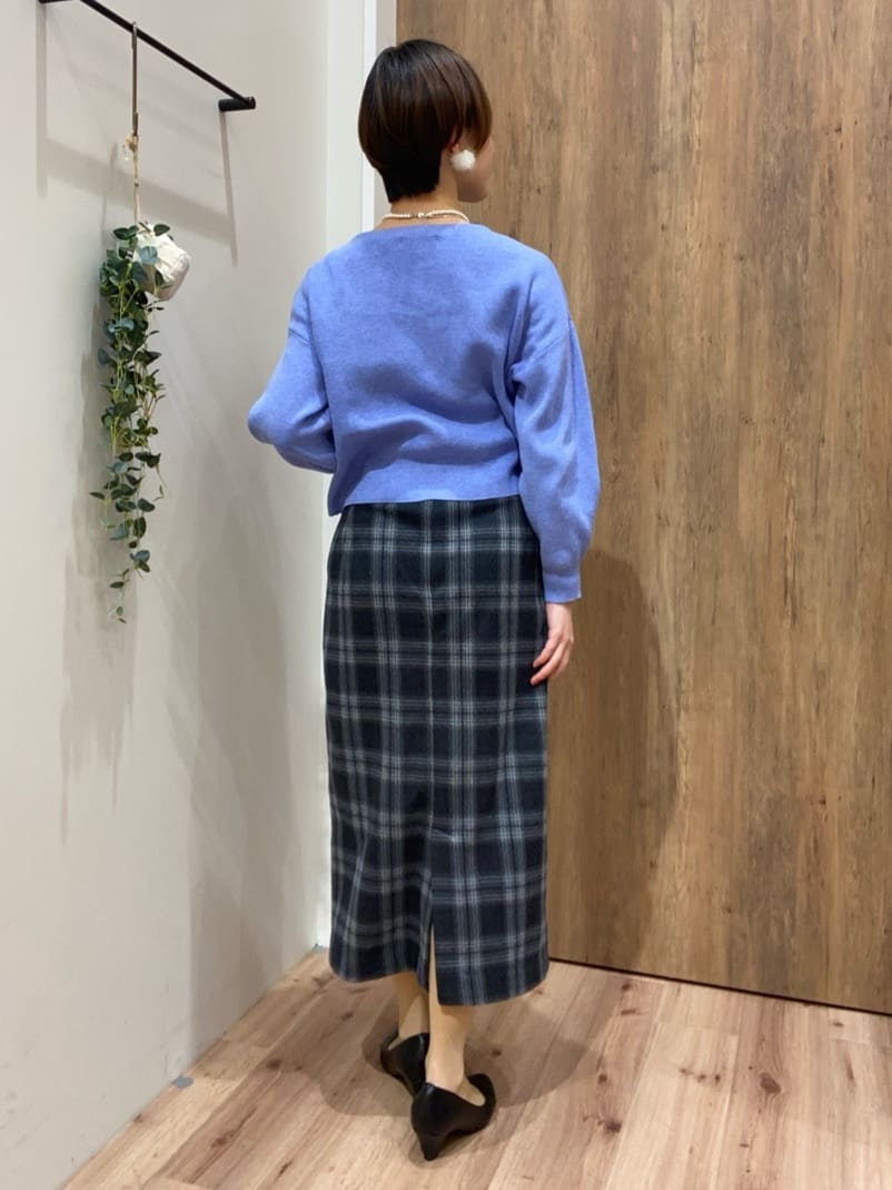 まなしぃさんの「grove｜毎日着たくなる、もちもち畦編みニット」を使ったコーディネート