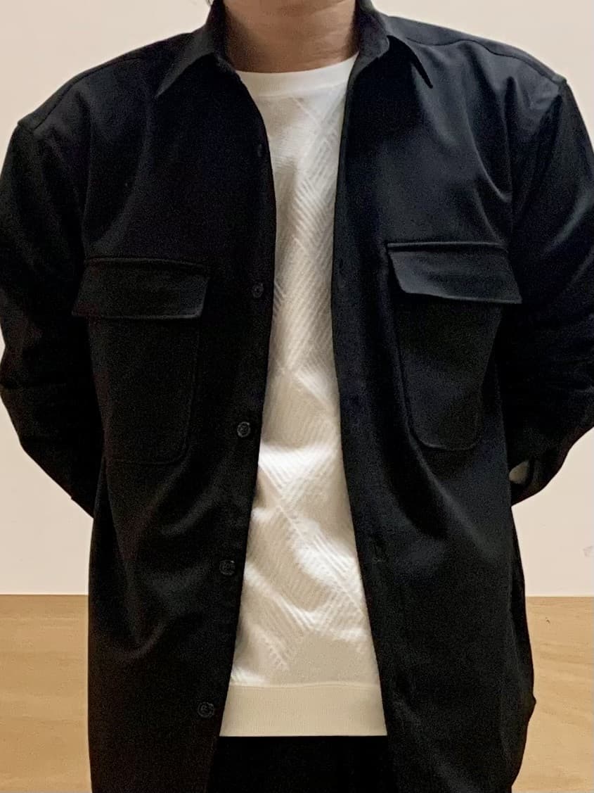 MATUさんの「THE SHOP TK｜FLEX LINE  カバーオール　ストレッチ/防シワ/マシンウォッシャブル/セットアップ可」を使ったコーディネート