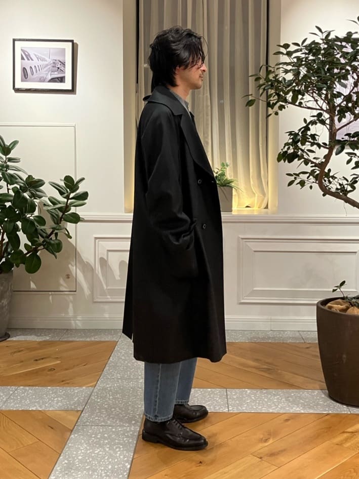 junyaさんの「DRESSTERIOR｜◆【Safari5月号掲載】10．6oz コンフォートワイドデニムパンツ」を使ったコーディネート
