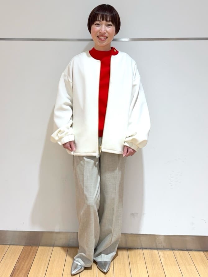 あやさんの「UNTITLED｜【洗える】ミラノリブニット」を使ったコーディネート