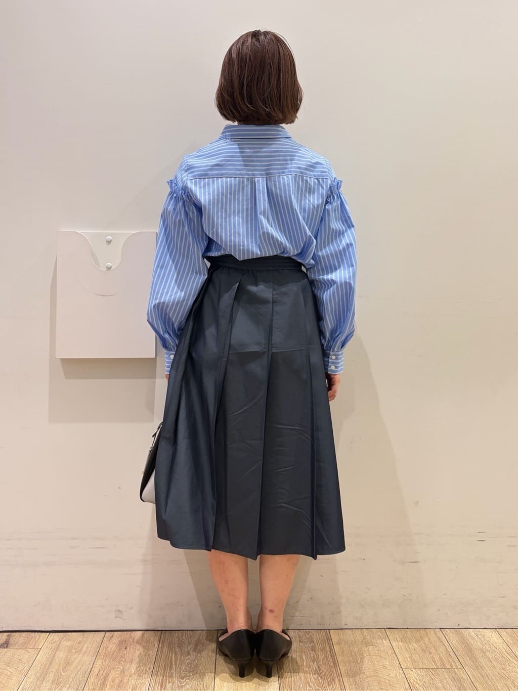YUKOさんの「index｜タックフレアスカート【洗濯機OK】」を使ったコーディネート