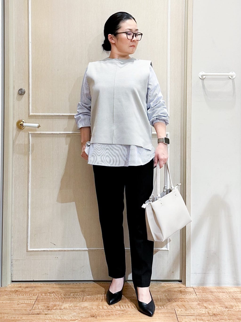 umeさんの「SHOO･LA･RUE｜【防花粉/高レビュー】きれいもかっこいいも叶える 欲張りマウンテンパーカ」を使ったコーディネート