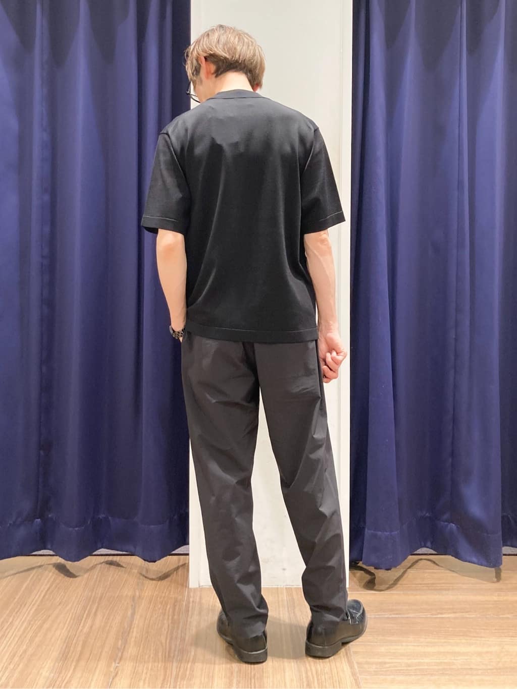 つーじーさんの「THE SHOP TK｜《KURO》コーデュラナイロン ジャケット セットアップ可／防シワ／撥水／ストレッチ」を使ったコーディネート