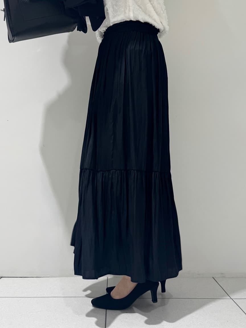 そんさんの「INDIVI｜【通勤スーツ／洗える】ストレッチカラーレスジャケット」を使ったコーディネート