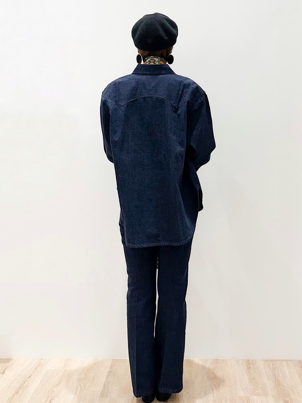 yurieさんの「OPAQUE.CLIP｜【Lee別注】ウエスタンシャツデニムジャケット【洗濯機OK】」を使ったコーディネート