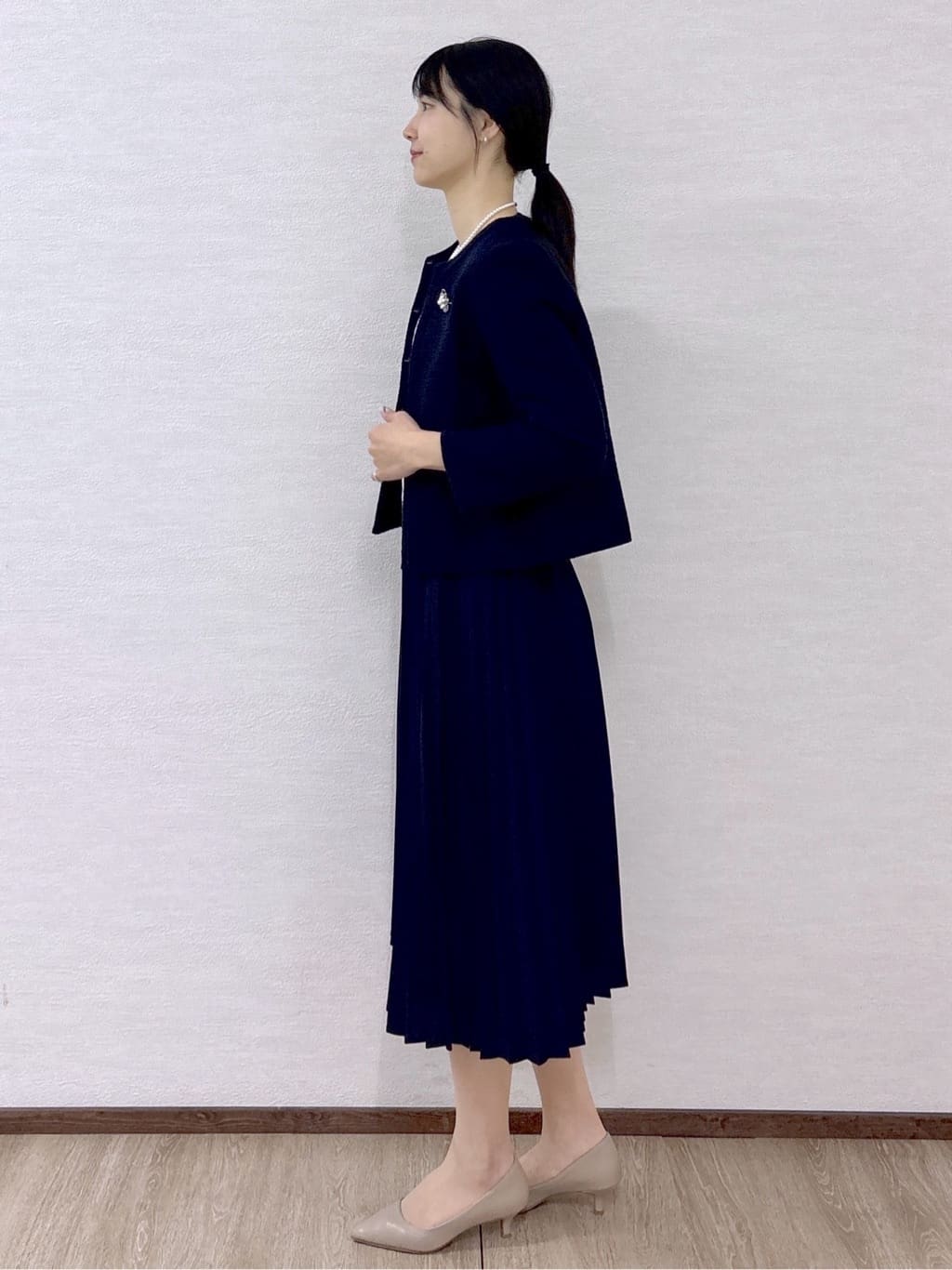 sachikoさんの「OPAQUE.CLIP｜《通勤対応》 コットンツイードジャケット」を使ったコーディネート