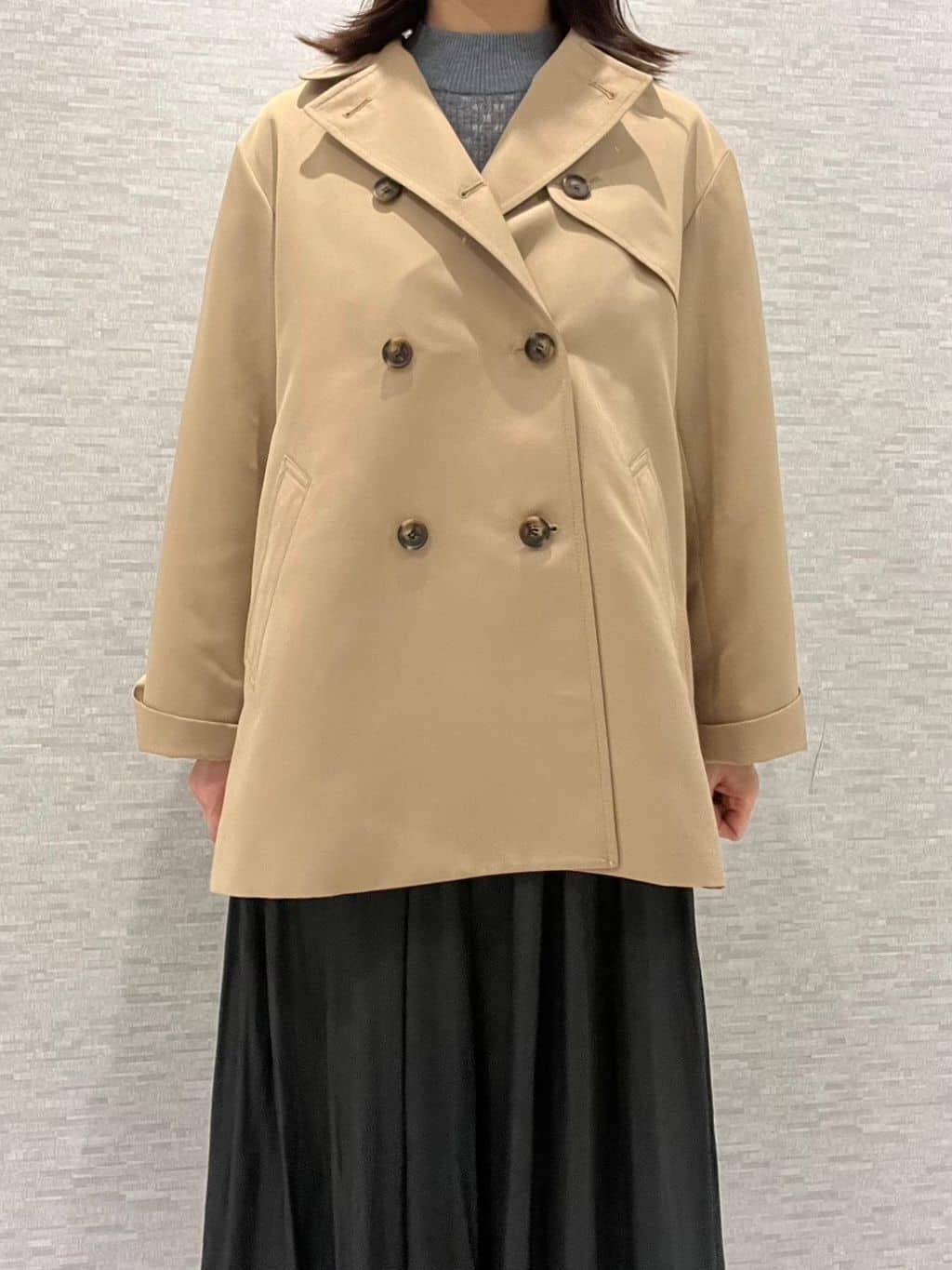 marikoさんの「Reflect｜【オン・オフ着回しやすい◎】ダブルブレストジャケット」を使ったコーディネート