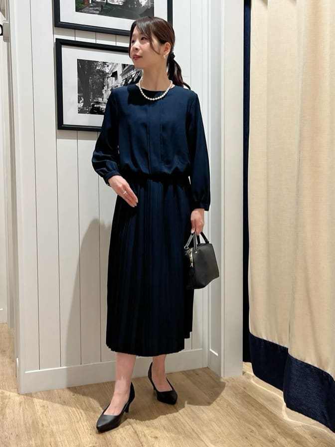 mihoさんの「Dessin｜ジョーゼットワンピース」を使ったコーディネート