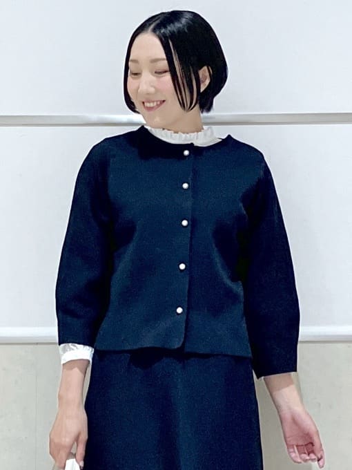 eriko さんの「Dessin｜【入卒/セレモニー/単品使い2WAY可能】ニットセットアップ」を使ったコーディネート