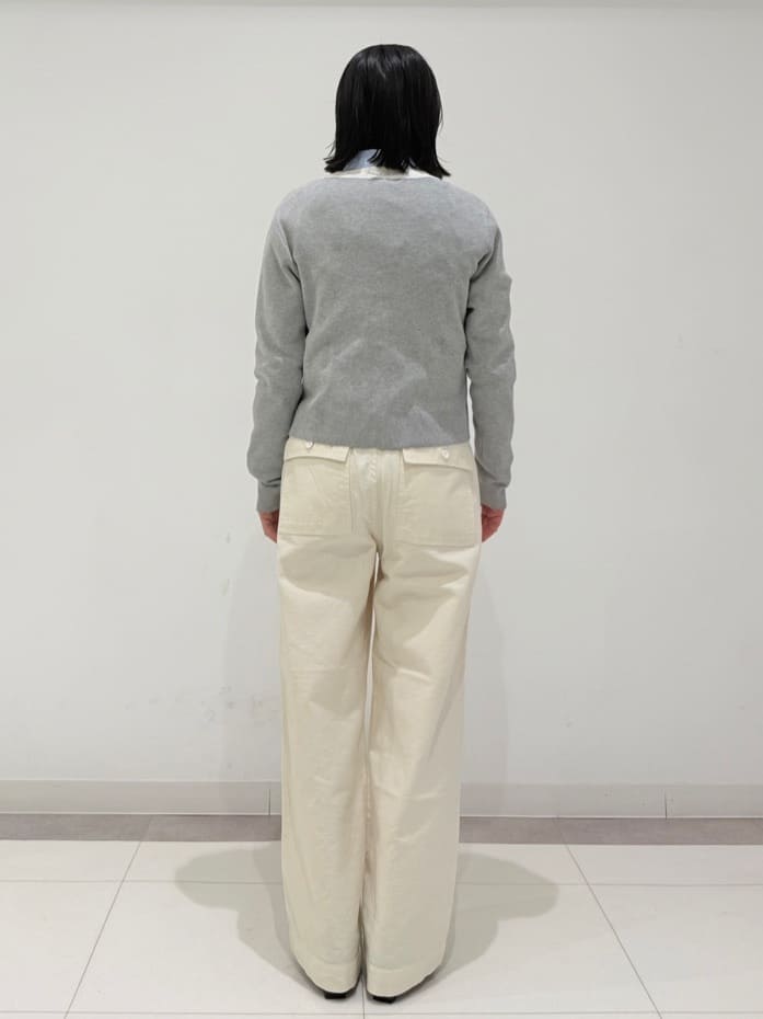 MIYAKAWAさんの「DRESSTERIOR｜◆ウォッシャブル コットンカシミヤ コンビカーデ」を使ったコーディネート