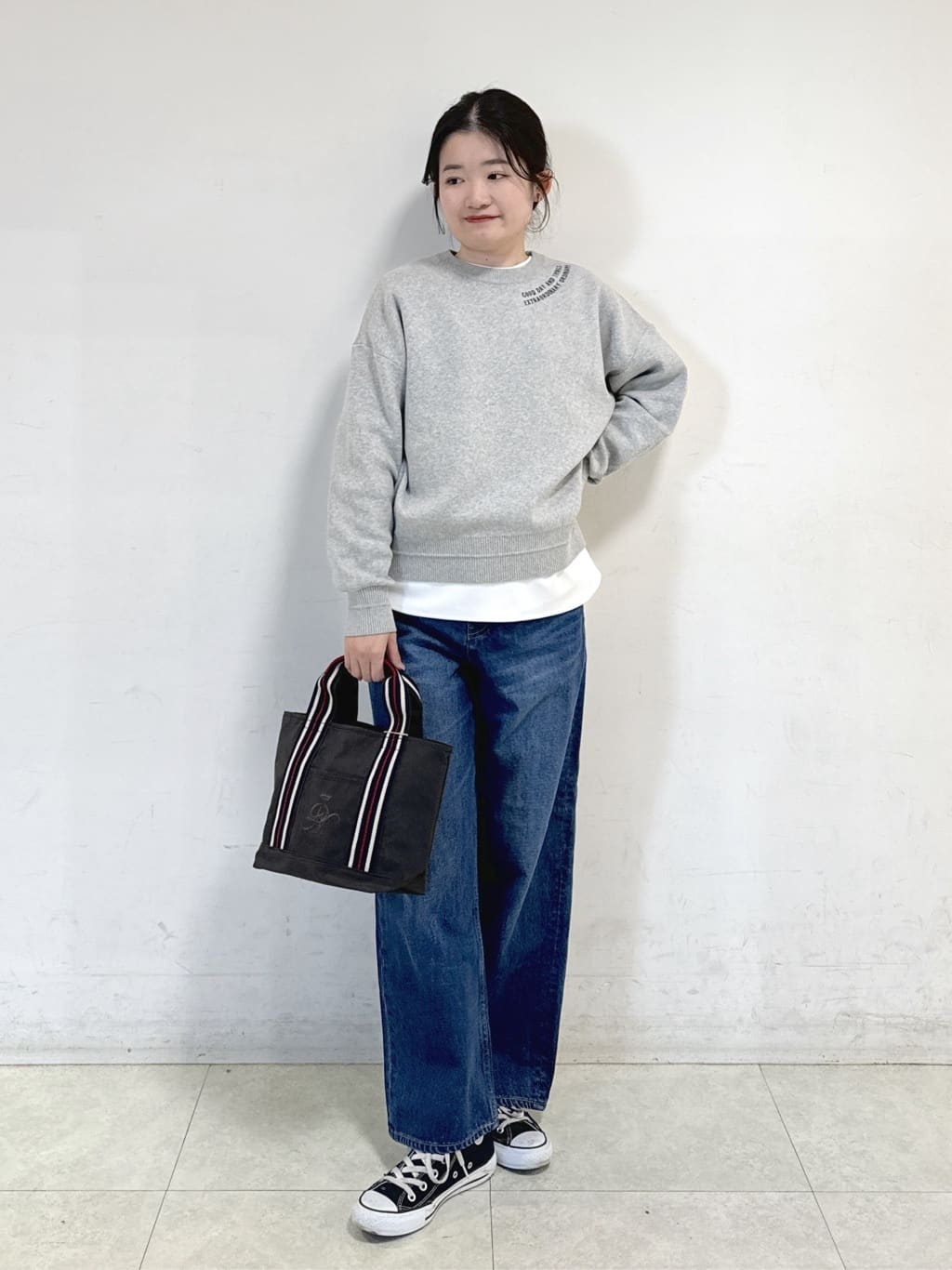 Harunaさんの「Dessin｜【ユニセックス/洗える】ロゴ刺繍入りコットンジャカード」を使ったコーディネート