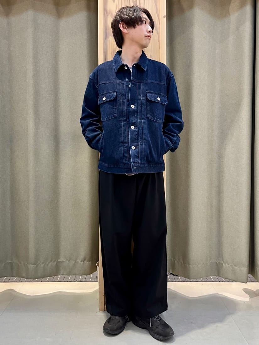 yoshiさんの「THE SHOP TK｜【大人にも取り入れやすい】デニムジャケット セットアップ可/洗濯機OK」を使ったコーディネート