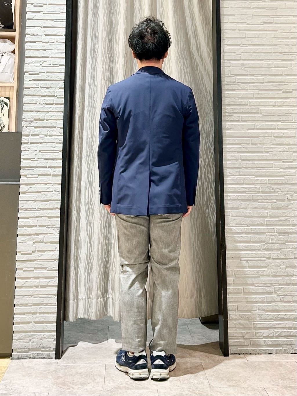 KENJI Iさんの「THE SHOP TK｜CARREMAN/キャリーマン ジャケット セットアップ可／洗濯機OK」を使ったコーディネート