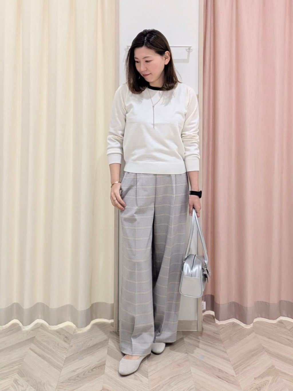 miyuさんの「SHOO･LA･RUE｜フラップポケット横長ボストンバッグ」を使ったコーディネート