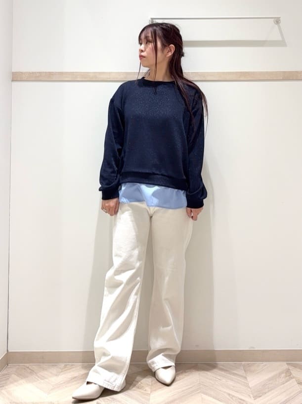 nanaさんの「SHOO･LA･RUE｜【セットアップ可/S-LL/洗濯機可】マニッシュに決まる ダブルブレストジャケット」を使ったコーディネート