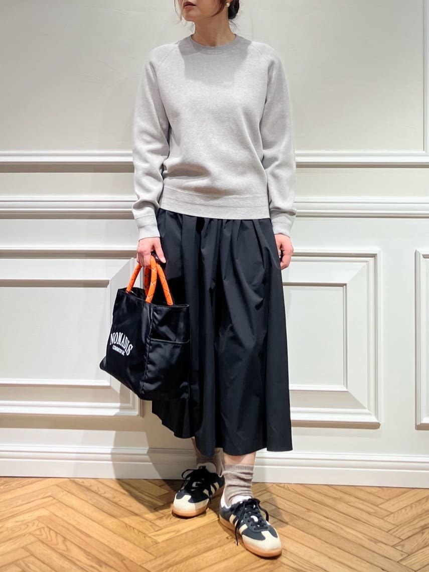 TSUKUIさんの「DRESSTERIOR｜◆ウォッシャブルコットンカシミヤプルオーバーニット」を使ったコーディネート