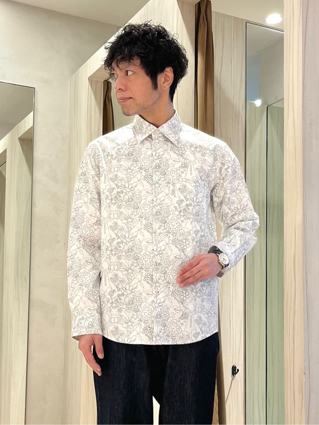 URAさんの「TAKEO KIKUCHI｜【BOWLER HAT LABEL】エクスプローラー Gジャン」を使ったコーディネート