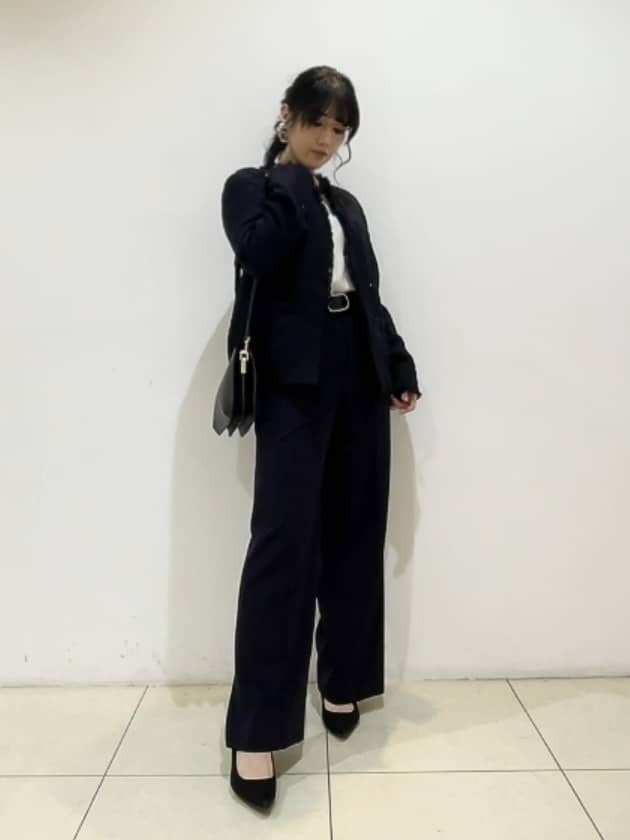 watanabeさんの「UNTITLED｜【透けにくい/ウエストイン見え】タックブラウス」を使ったコーディネート