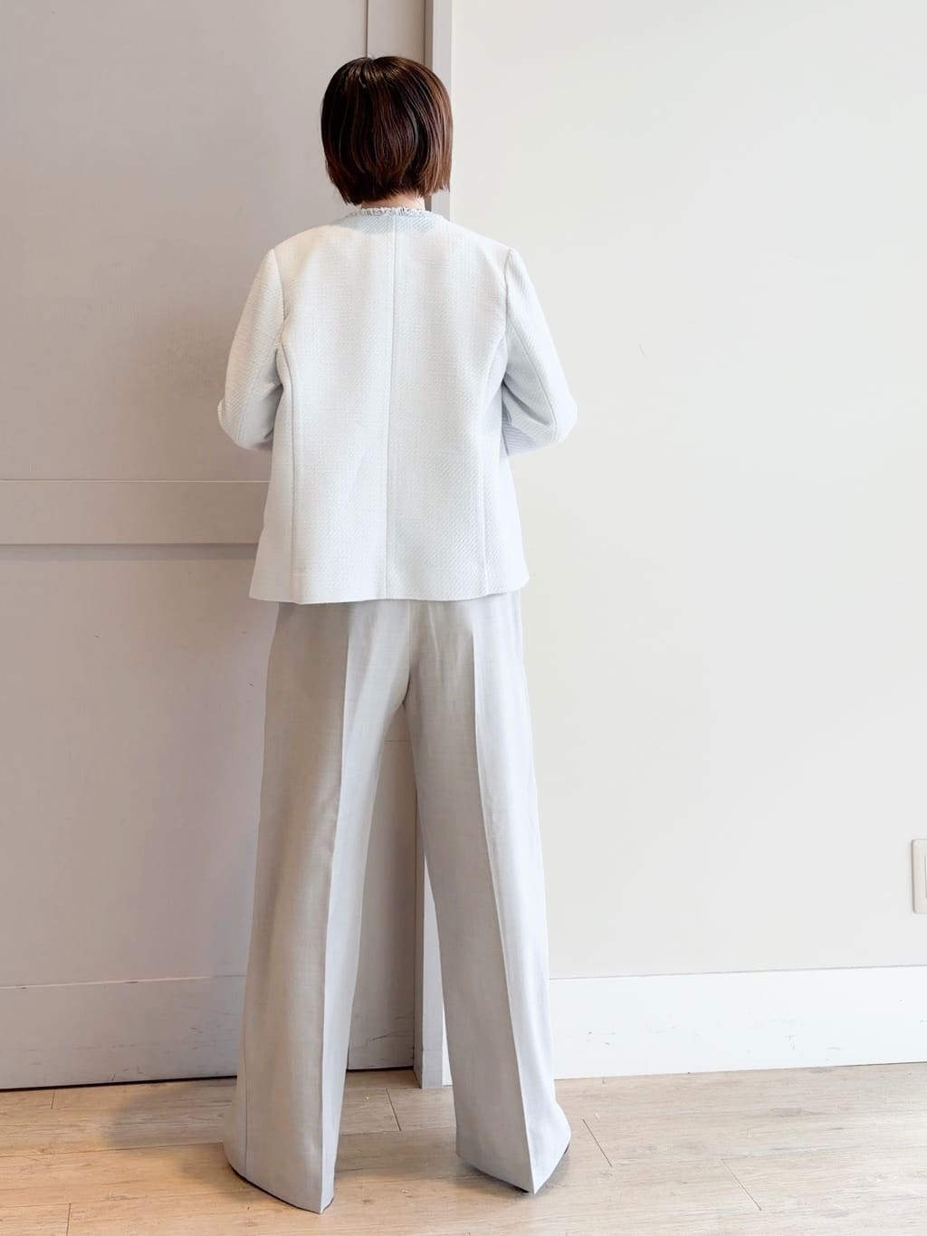 yamakoさんの「grove｜【マシンウォッシュ/防シワ/S-3L】着回しできるカセット服ワイドパンツ」を使ったコーディネート