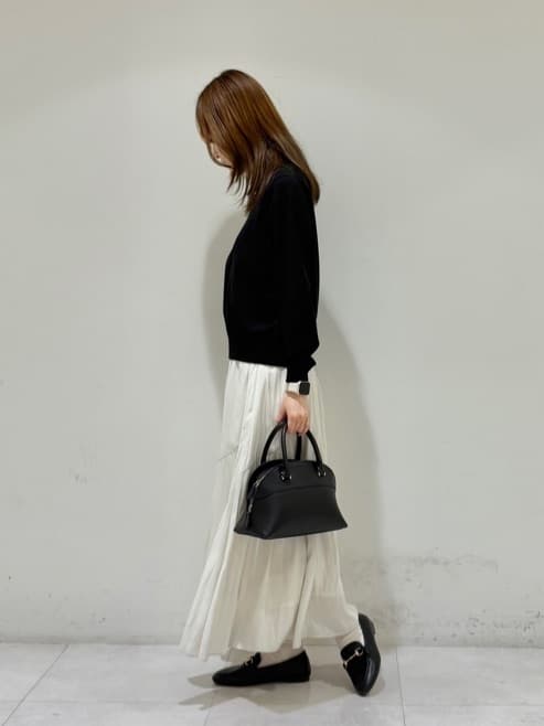 kyokaさんの「UNTITLED｜スプリットレザーラウンドボストンバッグ」を使ったコーディネート