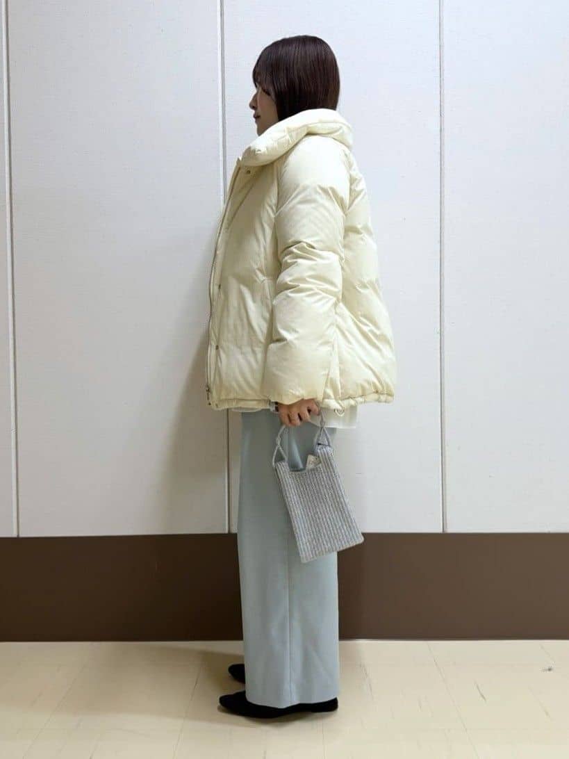 Rikoさんの「INDIVI｜【新作褒められパンツ】快温ワイドパンツ」を使ったコーディネート