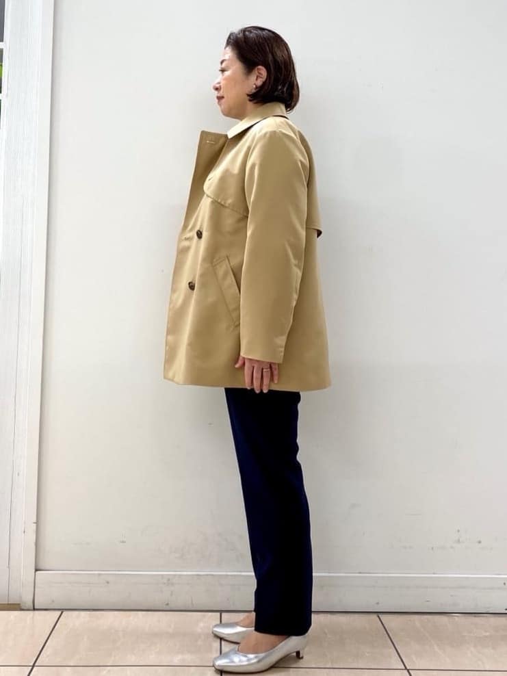 ksmさんの「Reflect｜【オン・オフ着回しやすい◎】ダブルブレストジャケット」を使ったコーディネート