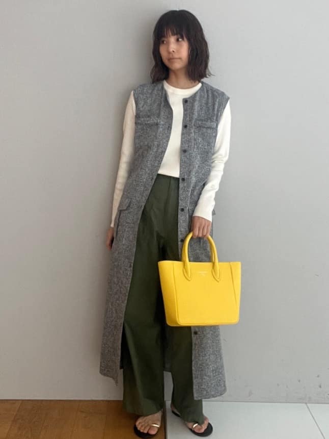 misaさんの「DRESSTERIOR｜◆【ウォッシャブル】コットンフルニードルニット」を使ったコーディネート