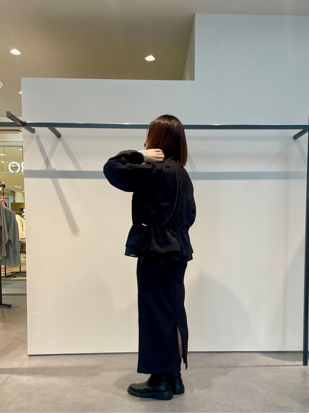 amiさんの「INDIVI｜ボーダーカットソー」を使ったコーディネート