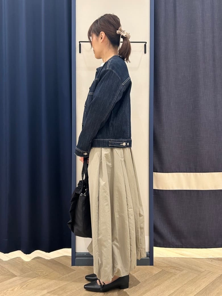 Orikaさんの「grove｜着心地軽やか、動きやすいストレッチデニムジャケット」を使ったコーディネート