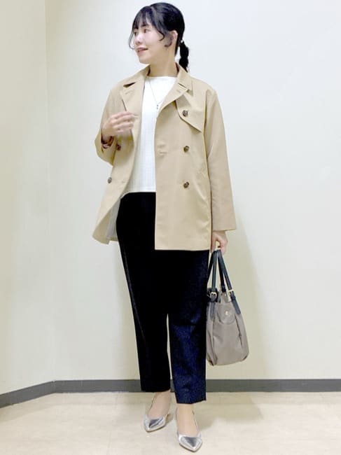  beni_gingerさんの「Reflect｜【オン・オフ着回しやすい◎】ダブルブレストジャケット」を使ったコーディネート