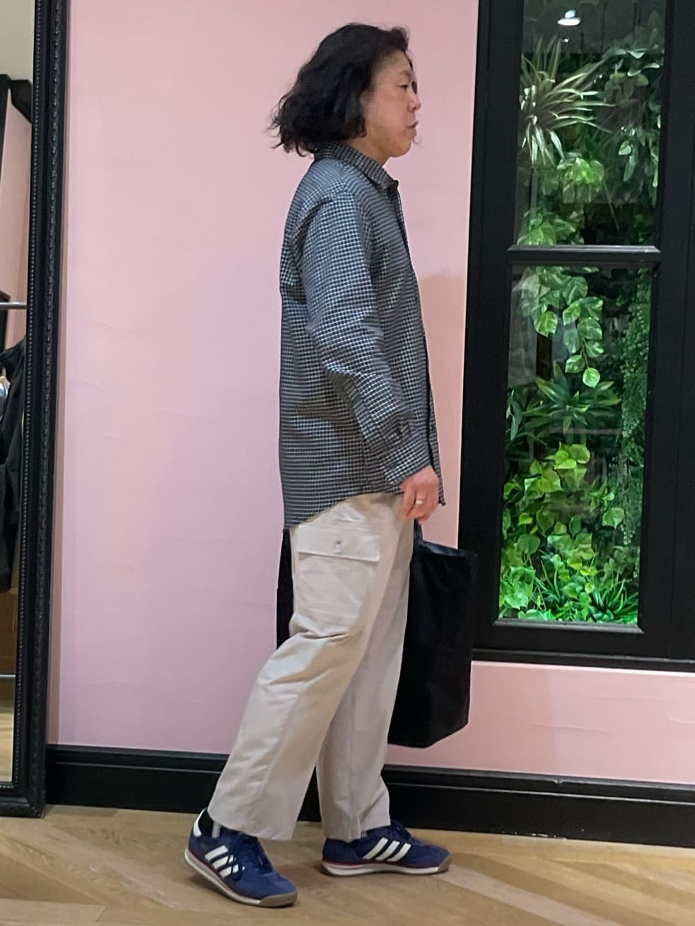 Nagaseさんの「DRESSTERIOR｜ミニチェックシャツ」を使ったコーディネート