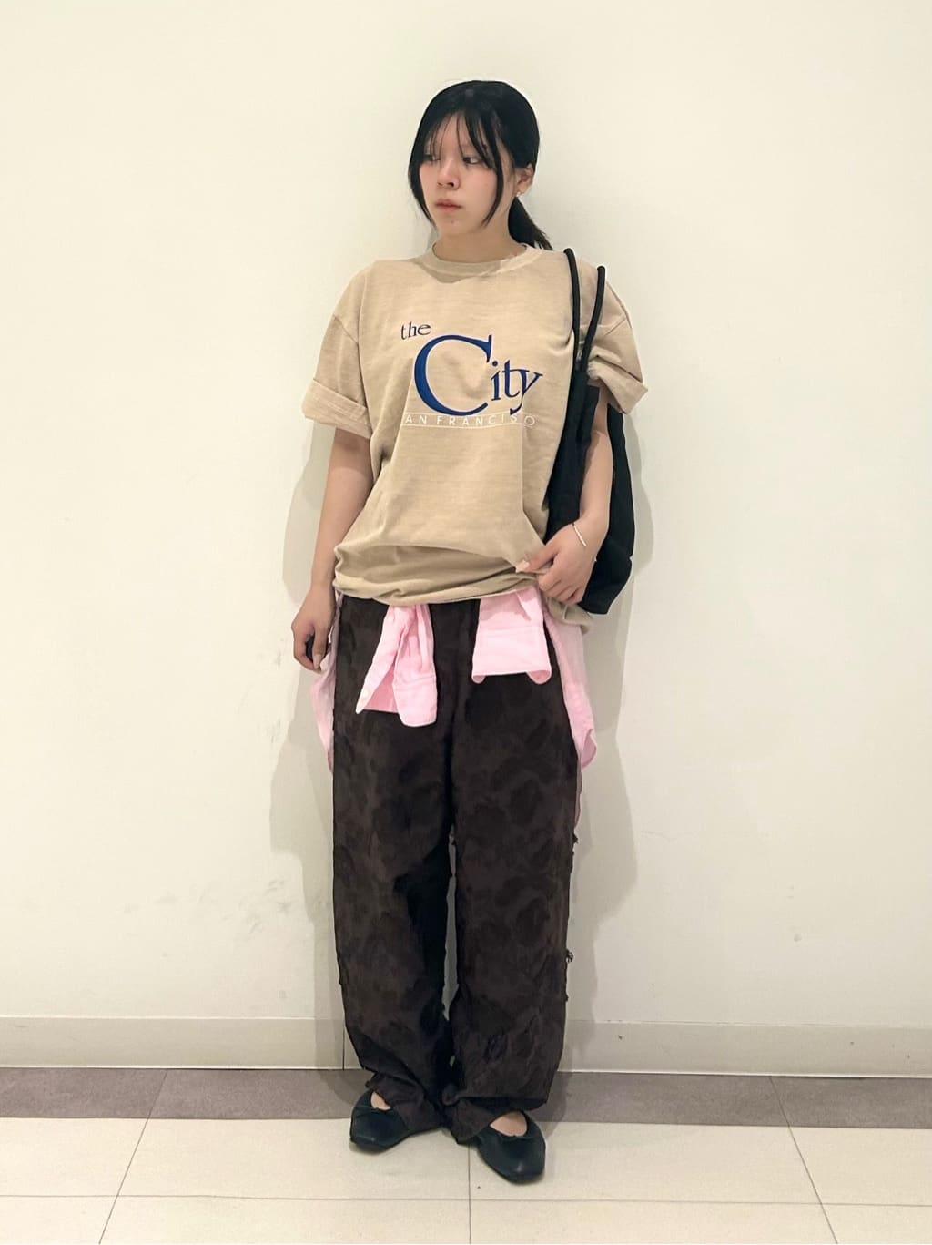 とりみさんの「DRESSTERIOR｜J．J．Mercer （ジェイジェイマーサー）【別注】プリントTシャツ」を使ったコーディネート
