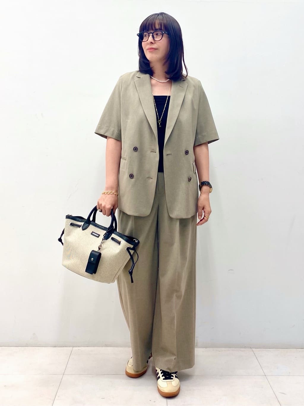 Sawaguchiさんの「DRESSTERIOR｜【otonaMUSE5月号掲載/セットアップ可】ウォッシャブルイージーサマージャケット」を使ったコーディネート