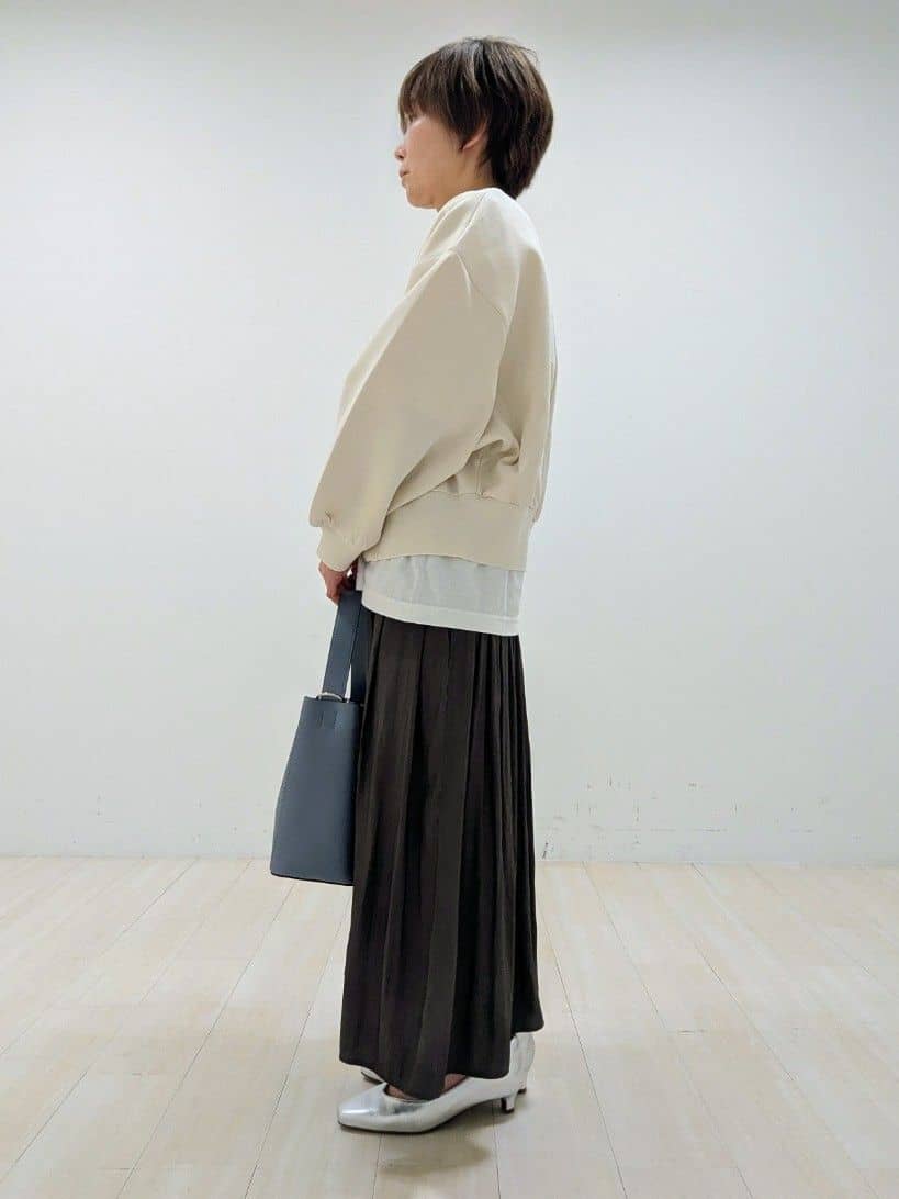 nishiさんの「Reflect｜ダブルジップライトブルゾン」を使ったコーディネート