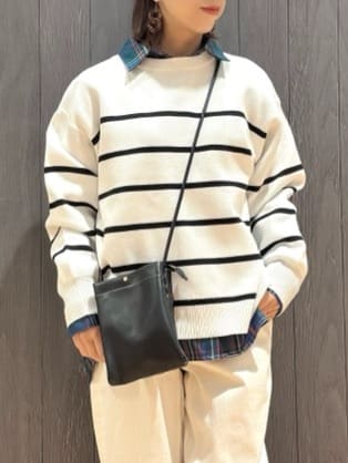 meiさんの「SHOO･LA･RUE｜【洗濯機可/S-LL】程よい抜け感 大人のチェックシャツ」を使ったコーディネート