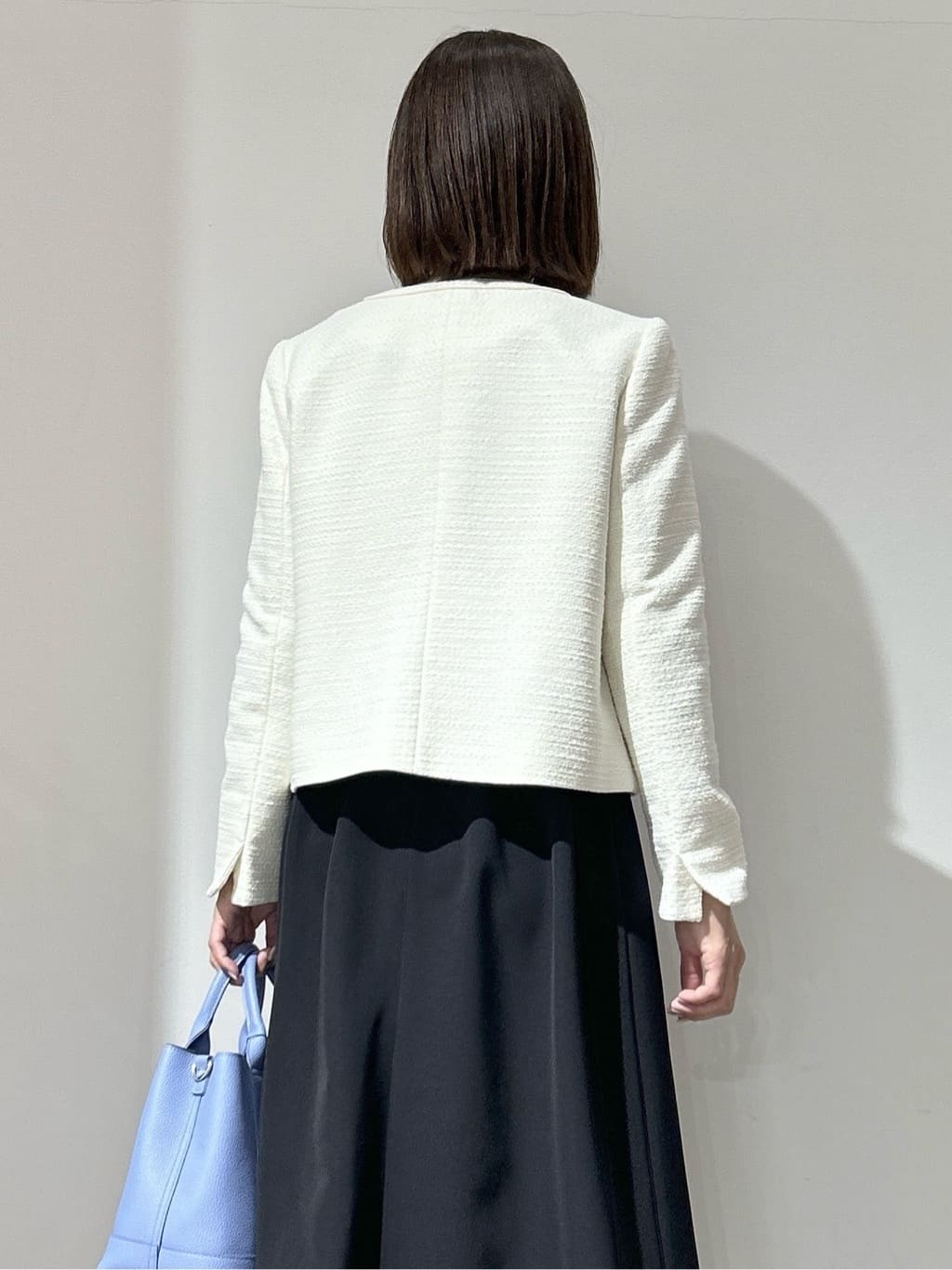NAKAさんの「OPAQUE.CLIP｜《通勤対応》 コットンツイードジャケット」を使ったコーディネート